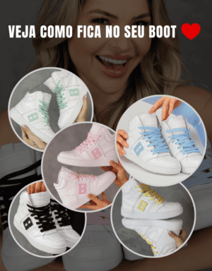 Boot Edição B – Branca Colante - Imagem 2